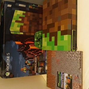 Xbox One S console Minecraft limited edition